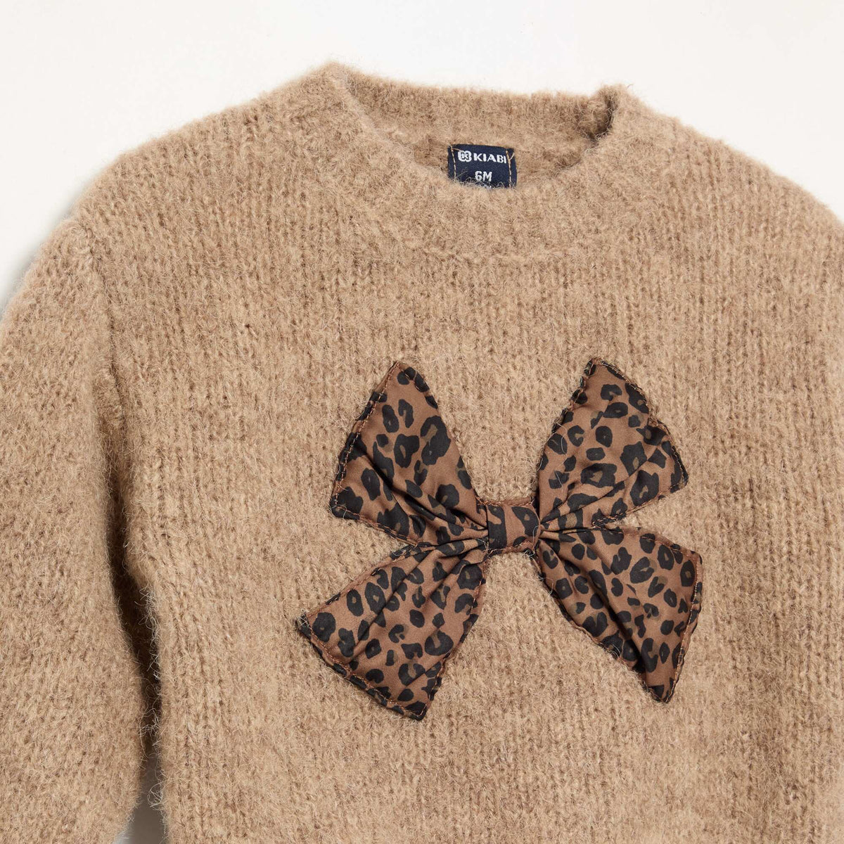 Long-sleeve sweater BEIGE