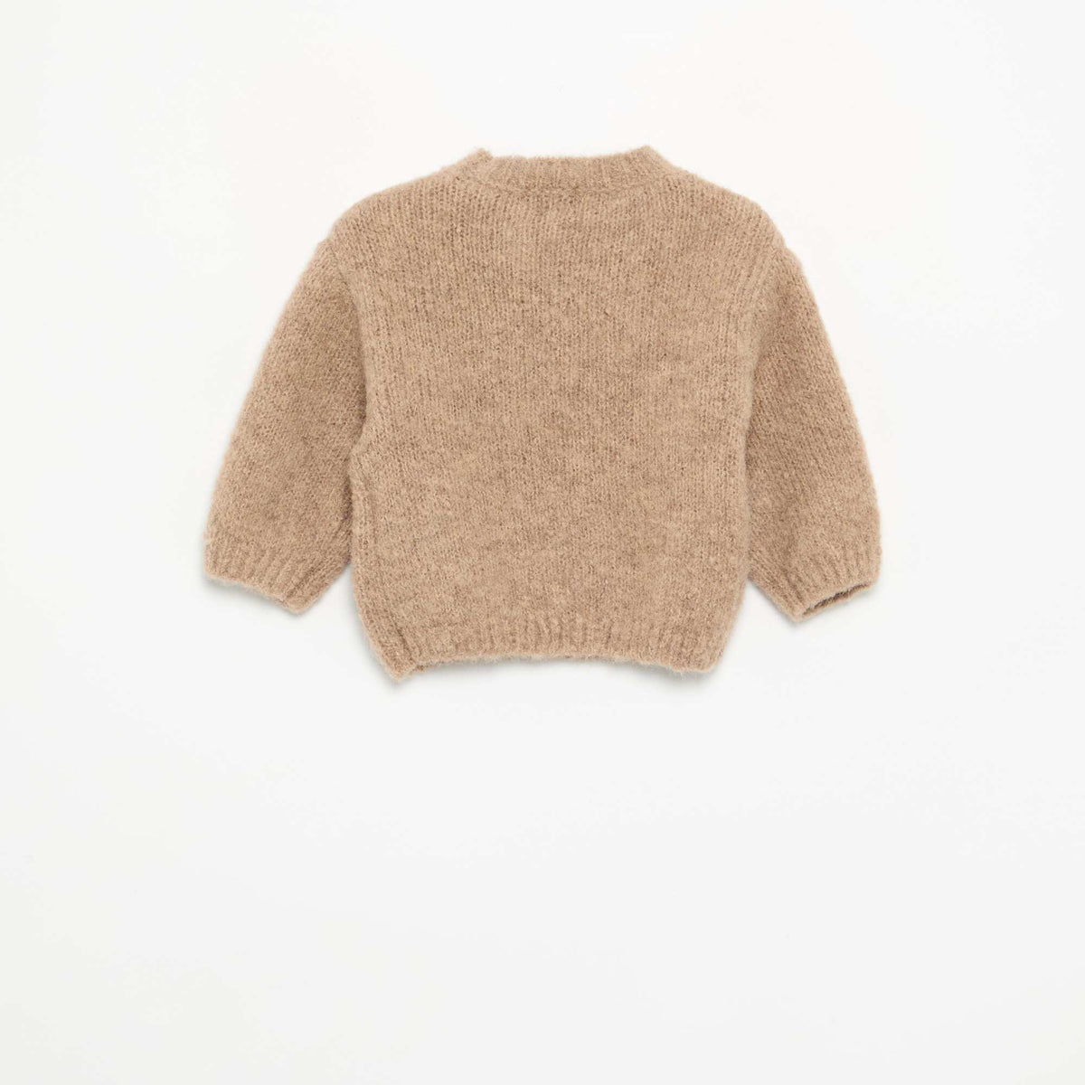 Long-sleeve sweater BEIGE