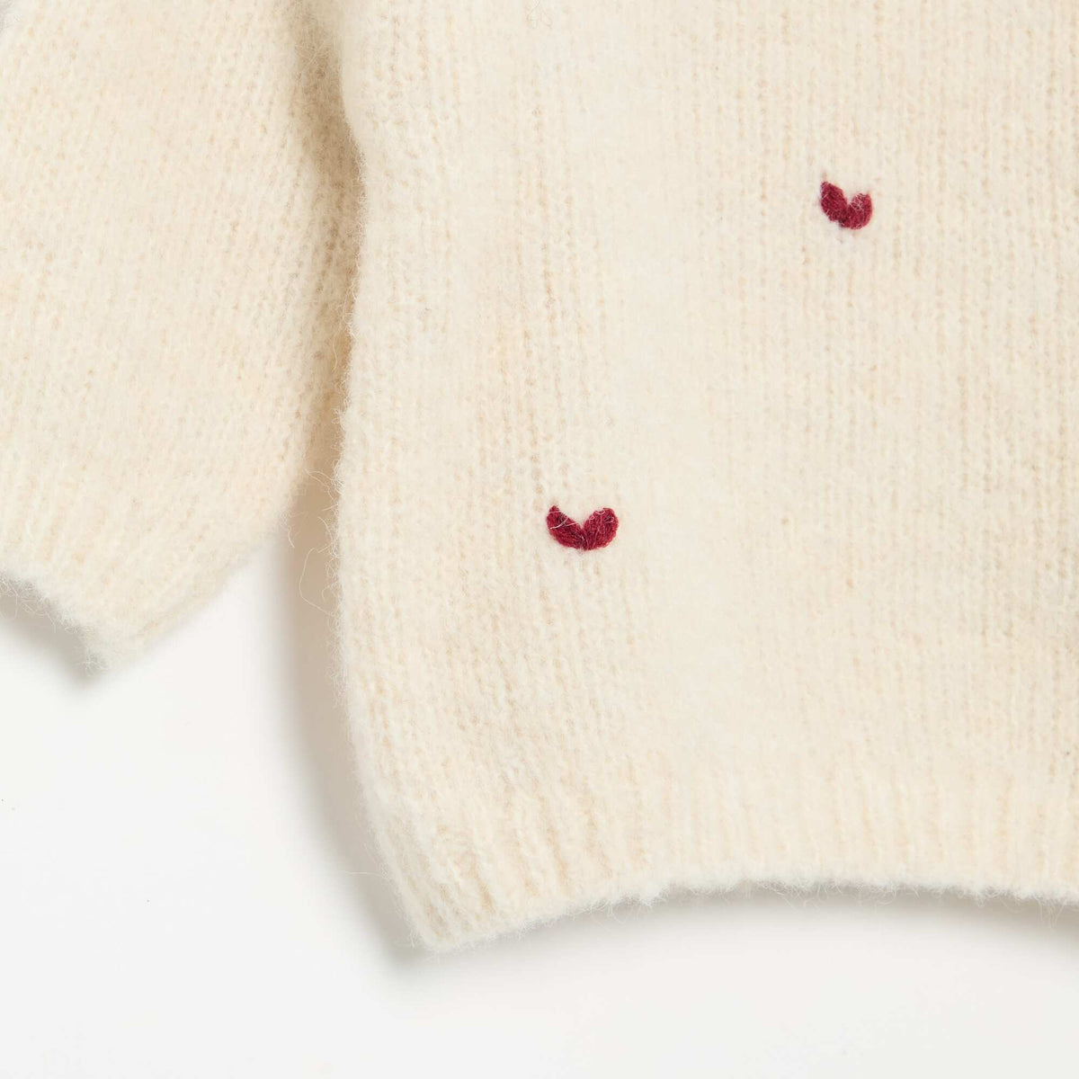 Long-sleeved sweater BEIGE