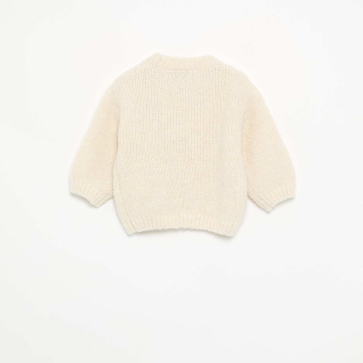 Long-sleeved sweater BEIGE