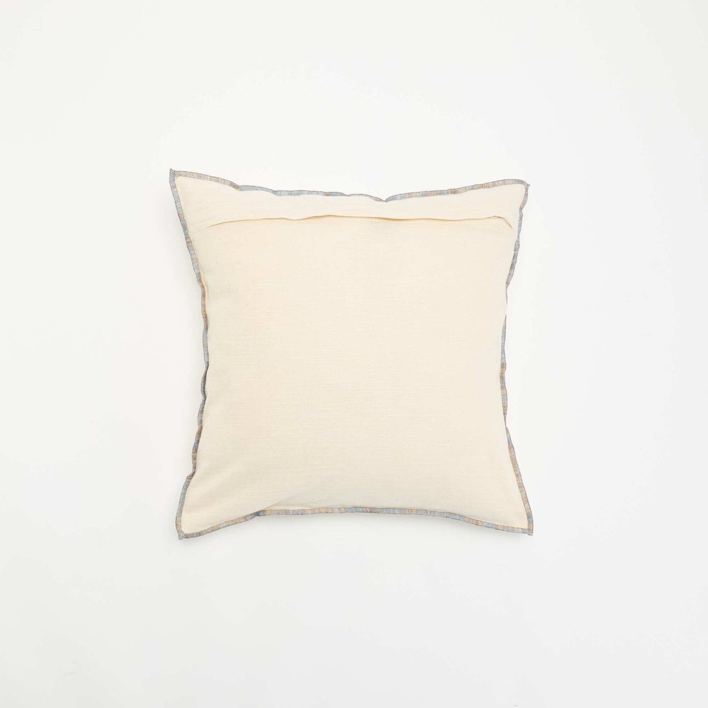 Embroidered Floral Cushion Cover BEIGE