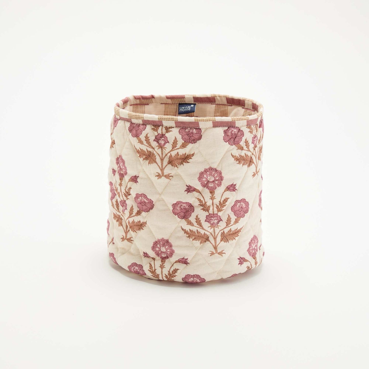 Small printed storage basket - Kiabi Home PINK