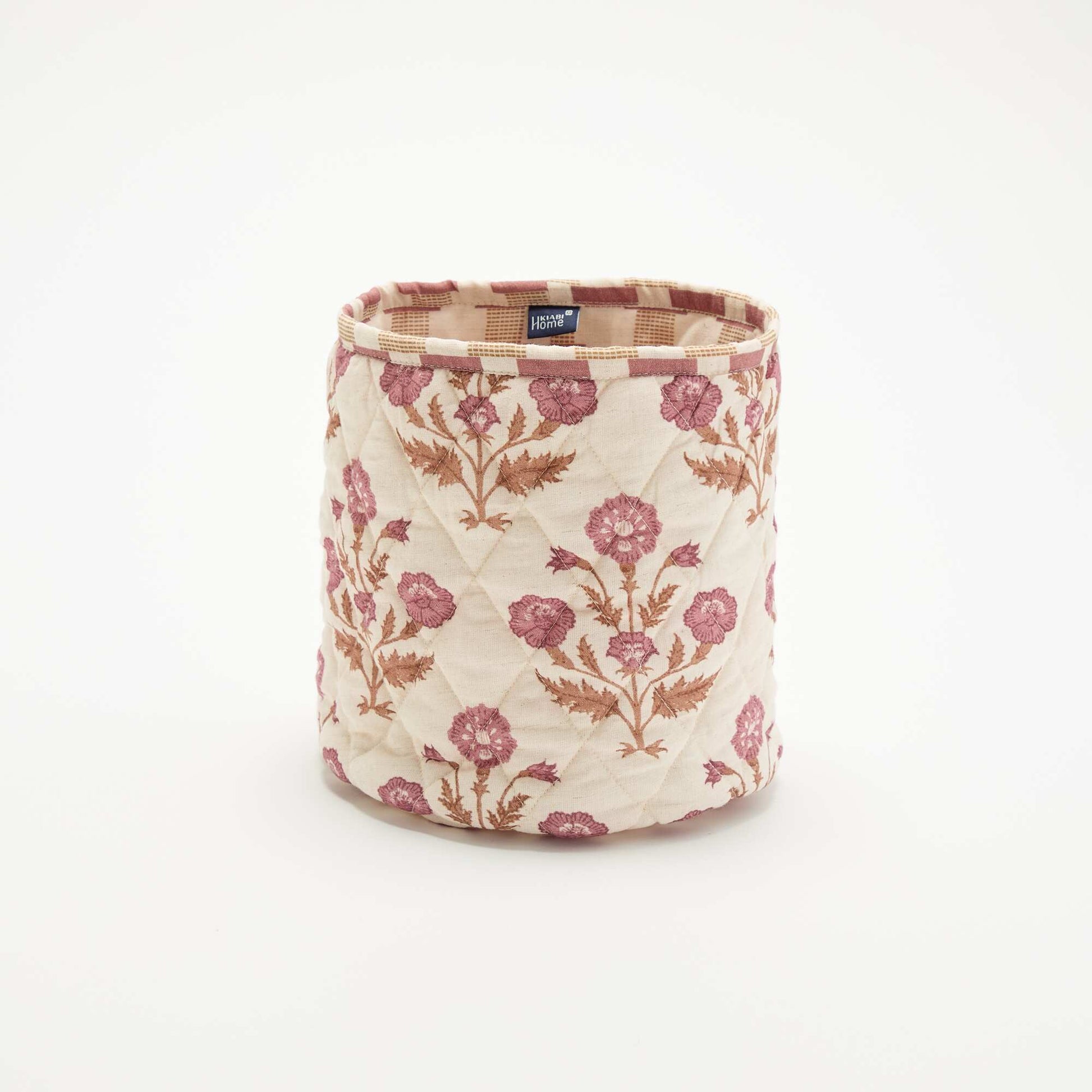 Small printed storage basket - Kiabi Home PINK