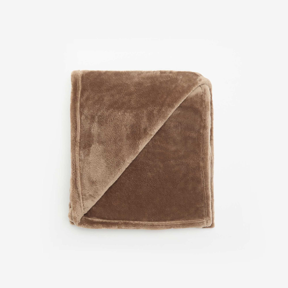 Fleece Throw BROWN