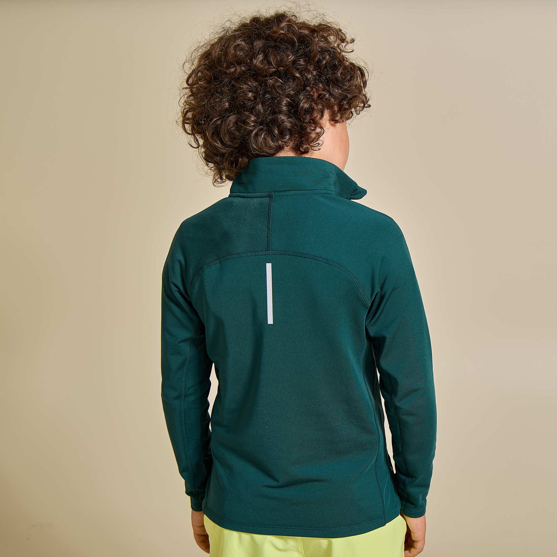 Zip-neck sports jacket GREEN