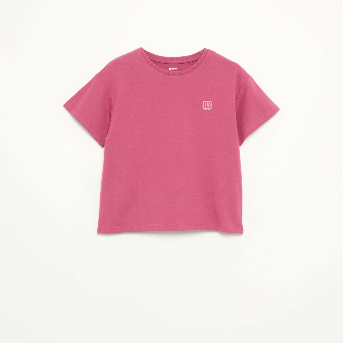 Kid's Plain Short-Sleeved T-Shirt - Kiabi PINK
