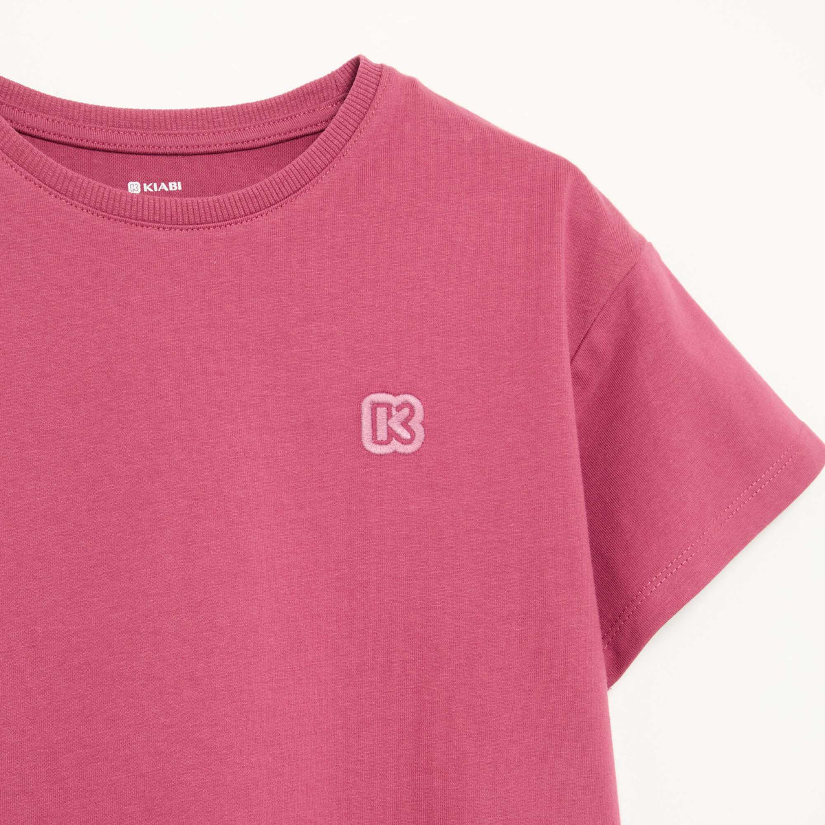 Kid's Plain Short-Sleeved T-Shirt - Kiabi PINK