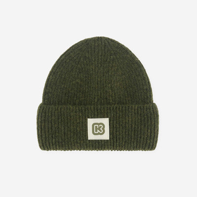 Kids' Knitted Beanie - Kiabi GREEN