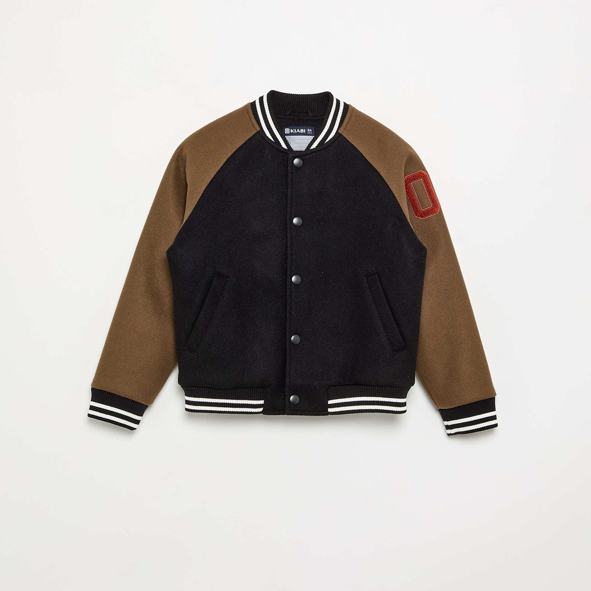 American Campus Style Jacket BLACK