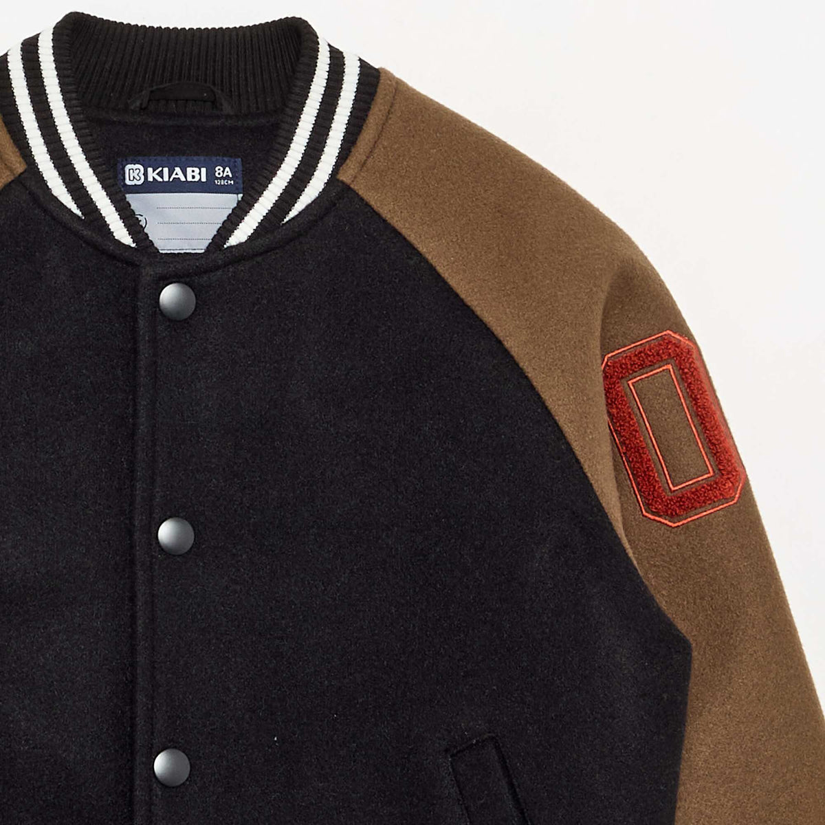 American Campus Style Jacket BLACK