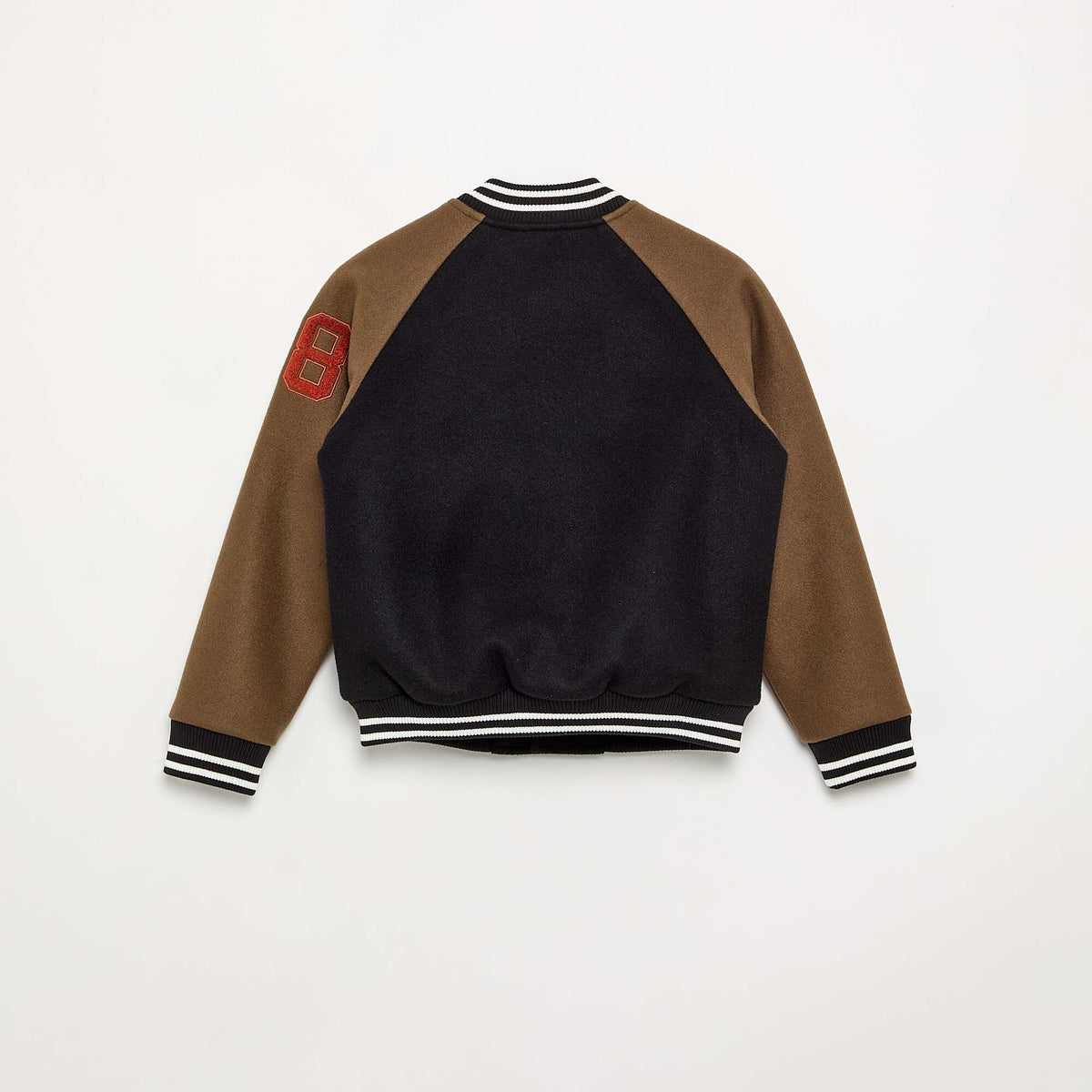 American Campus Style Jacket BLACK