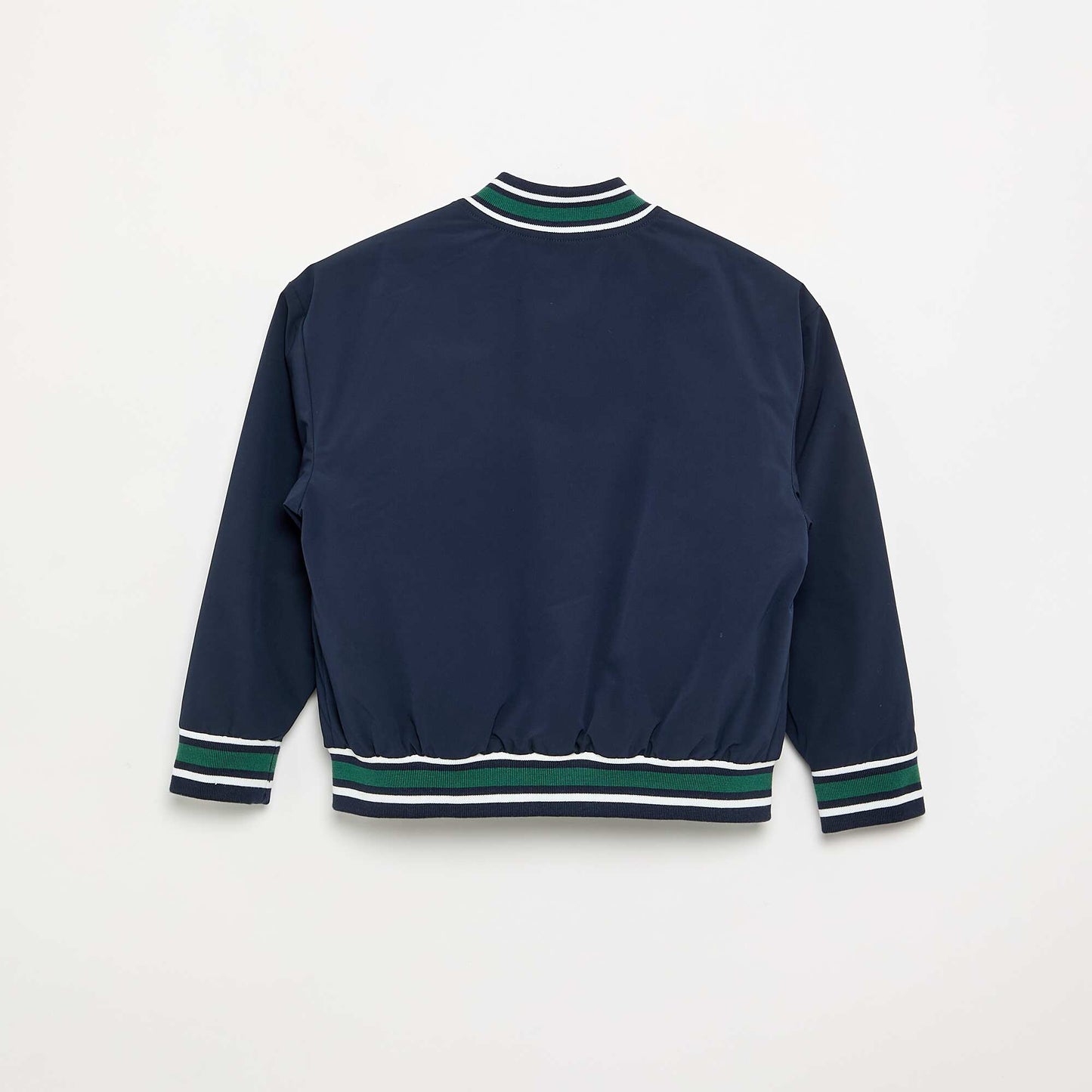 Varsity-style jacket BLUE