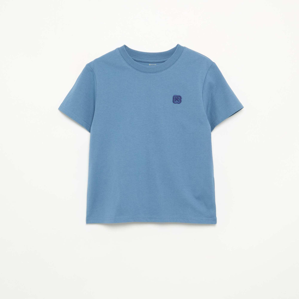 Solid Short-Sleeved T-shirt for Kids - Kiabi BLUE