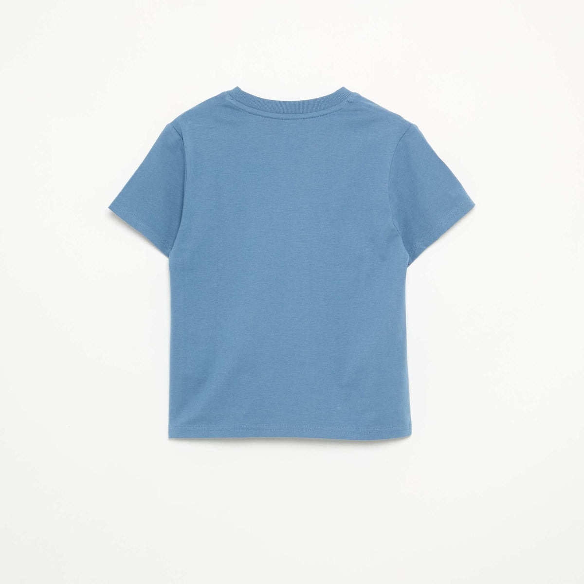Solid Short-Sleeved T-shirt for Kids - Kiabi BLUE