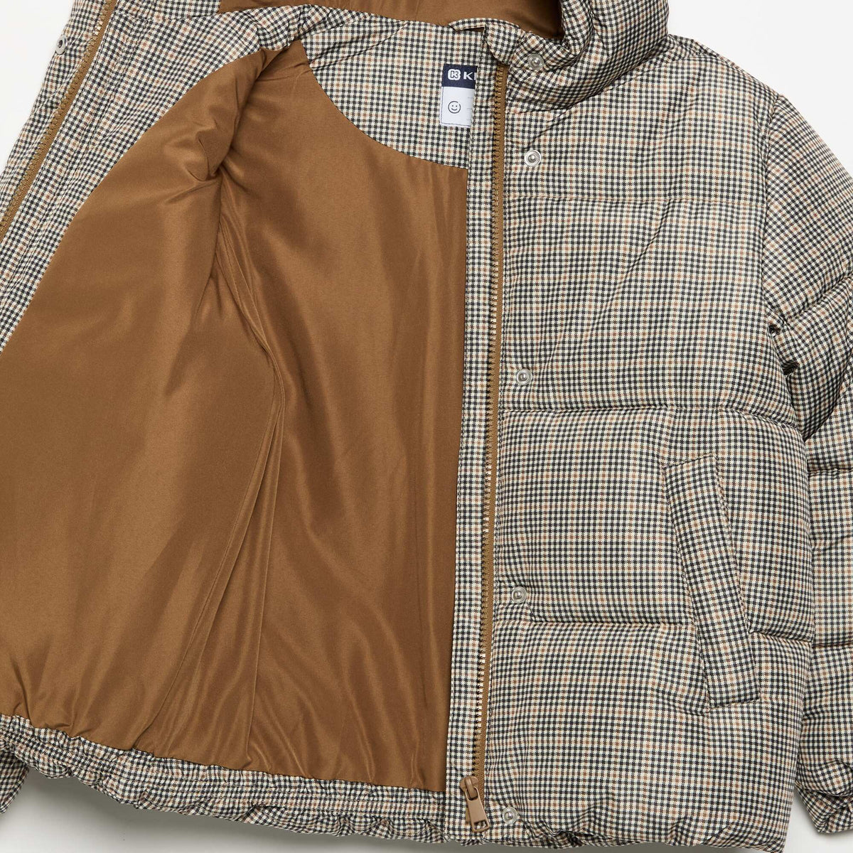 Hooded Puffer Jacket GREY