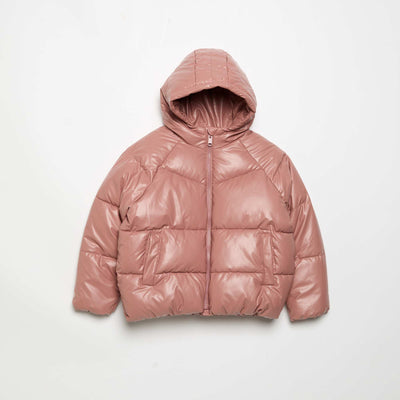 Hooded Padded Jacket PINK