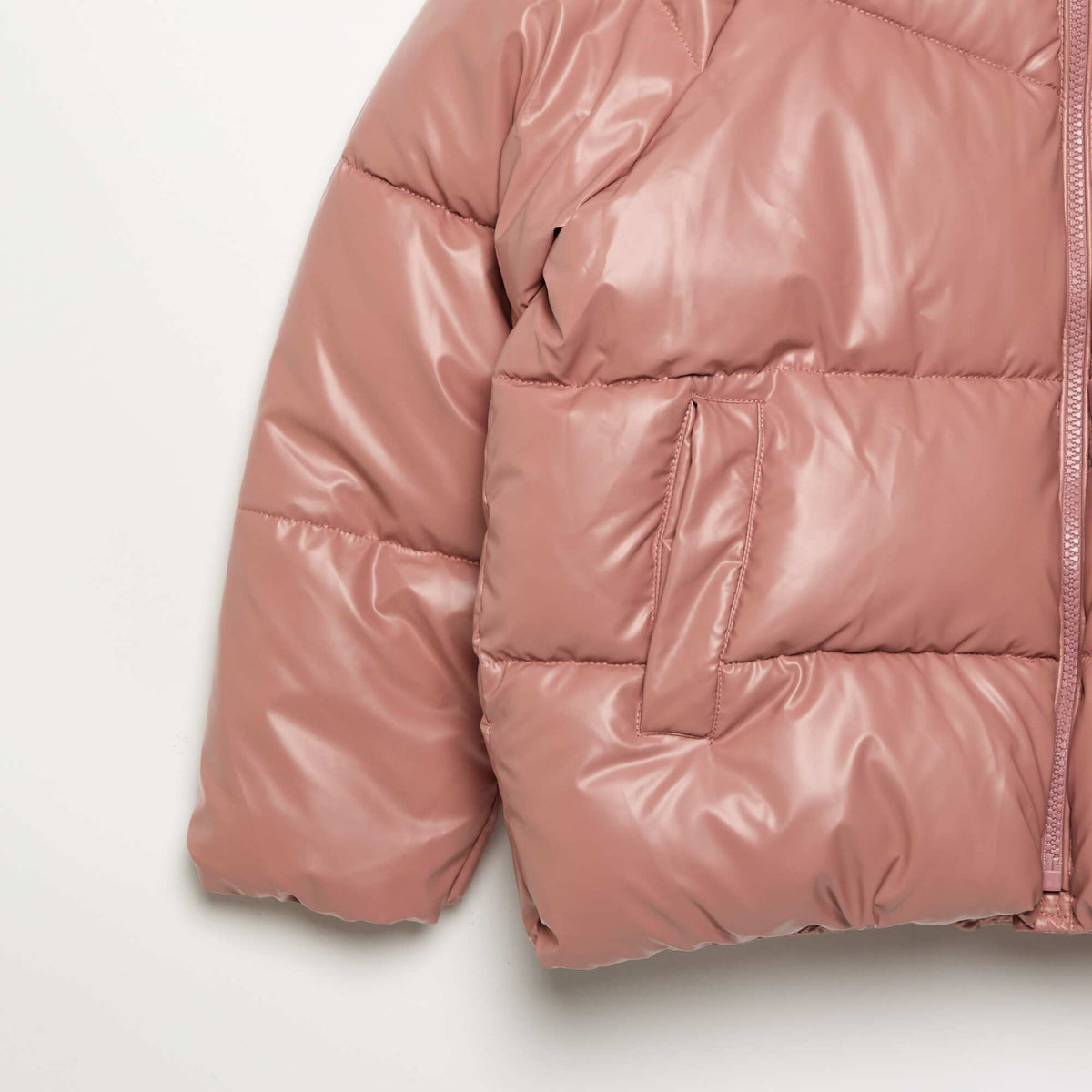 Hooded Padded Jacket PINK