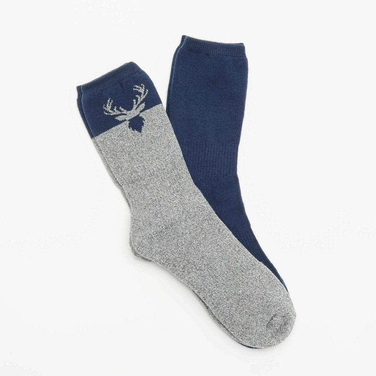 2-Pack Thermal Socks DARK BLUE