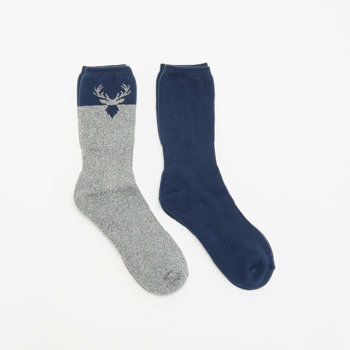 2-Pack Thermal Socks DARK BLUE