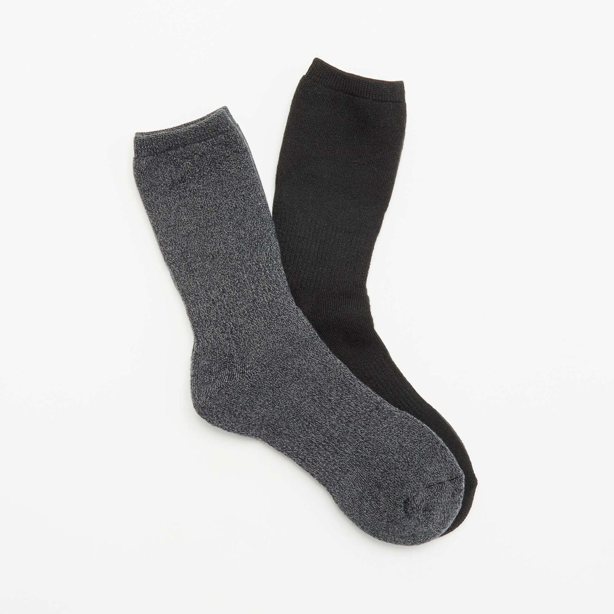 2-Pack Thermal Socks BLACK