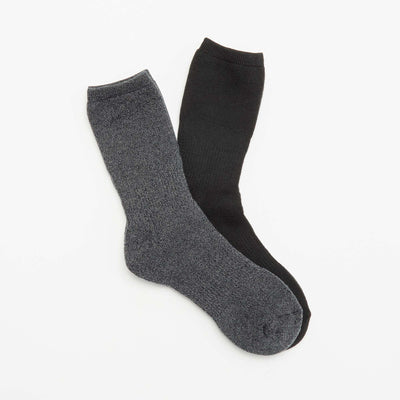 2-Pack Thermal Socks BLACK