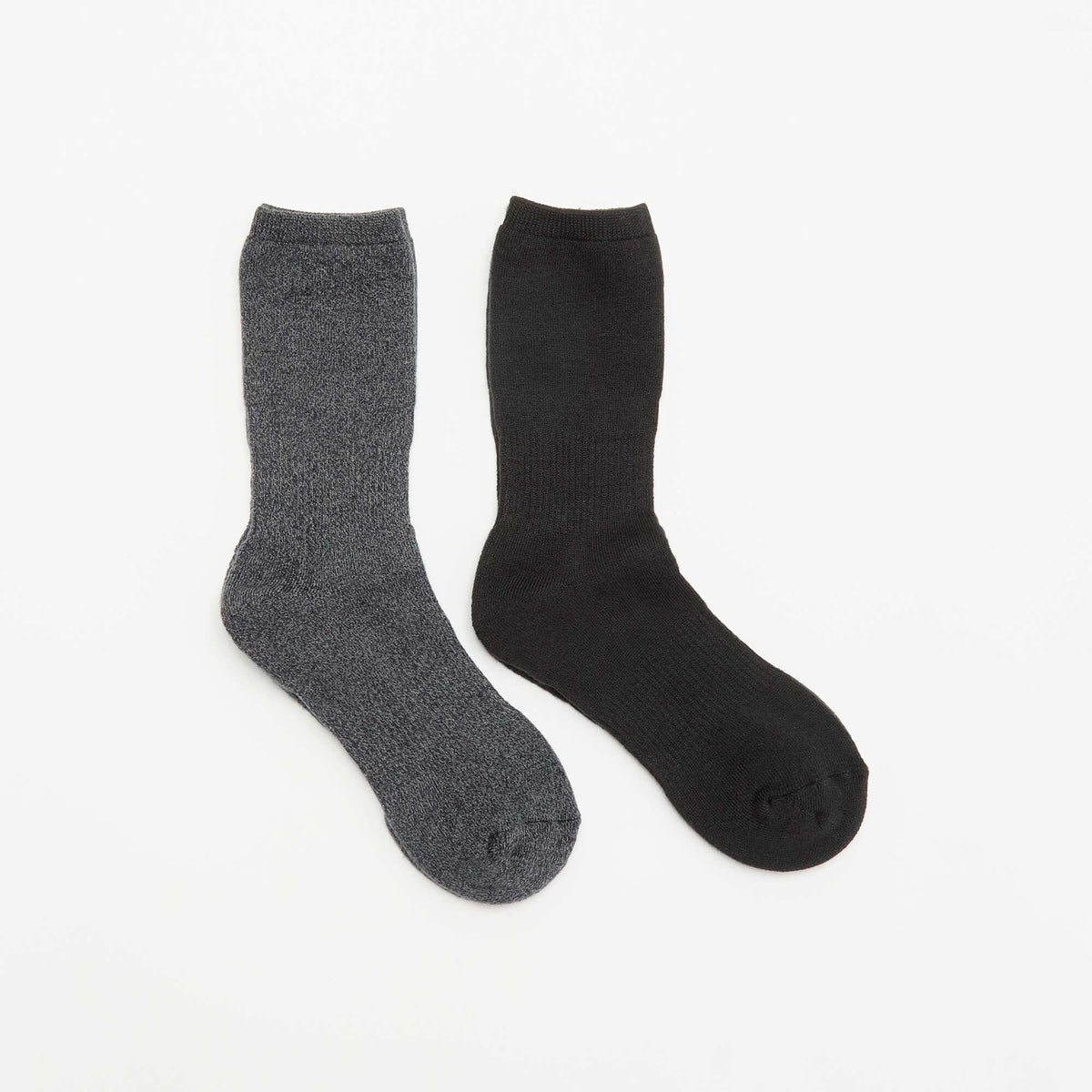 2-Pack Thermal Socks BLACK