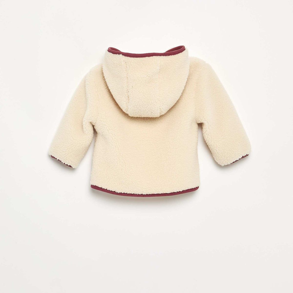 Disney Minnie Sherpa-Effect Puffer Jacket ECRU