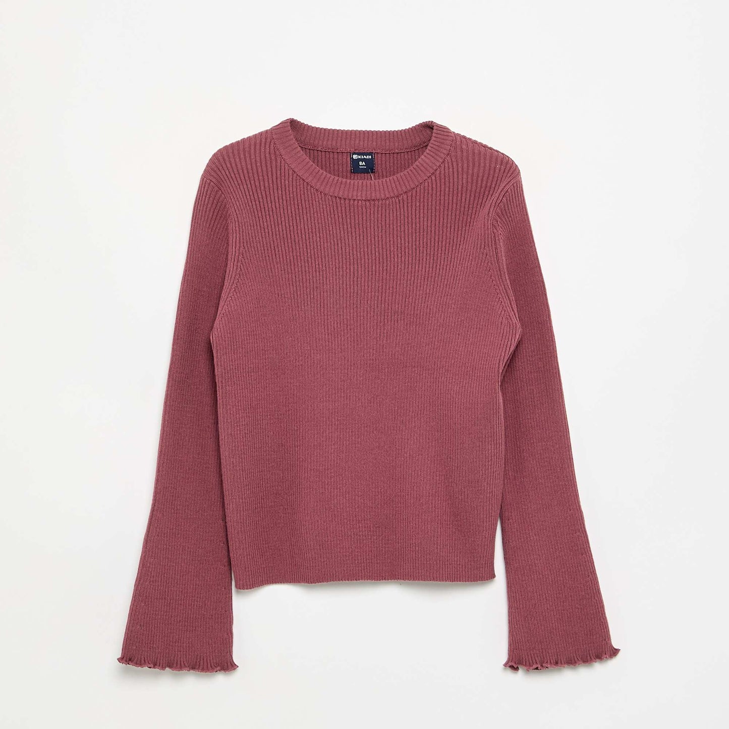 Ribbed knit jumper PINK