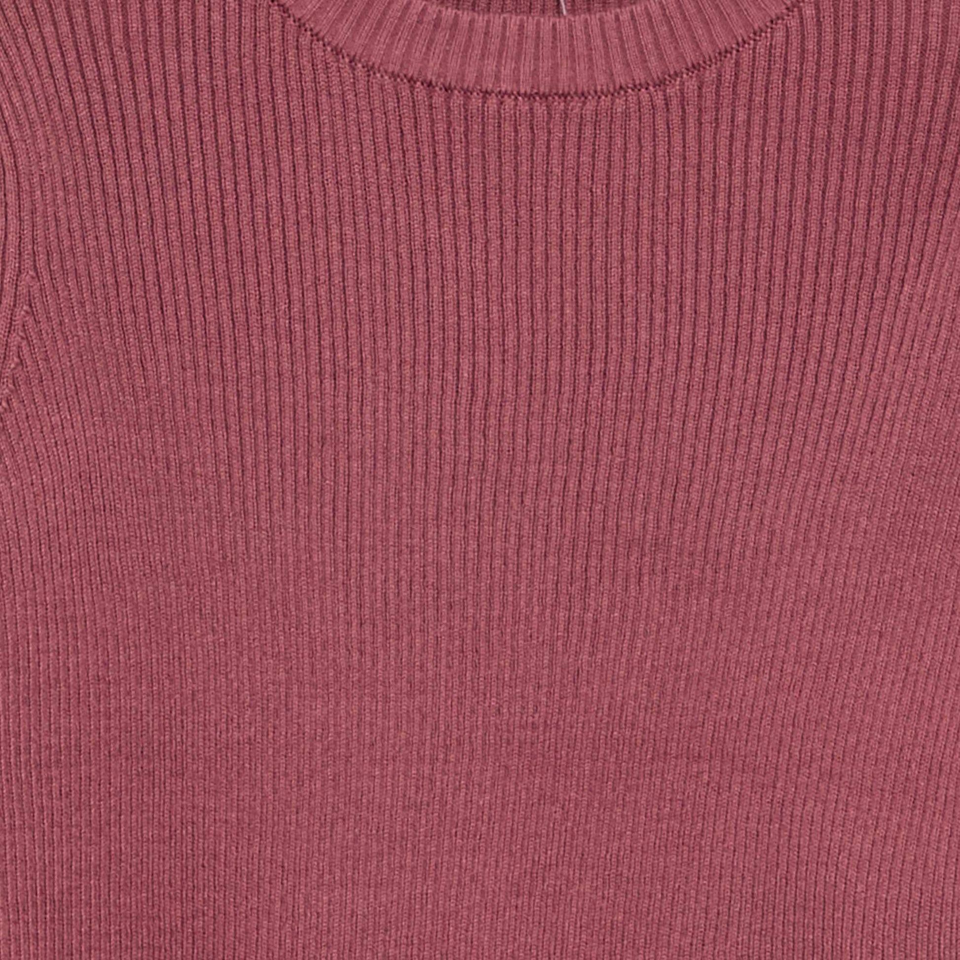 Ribbed knit jumper PINK