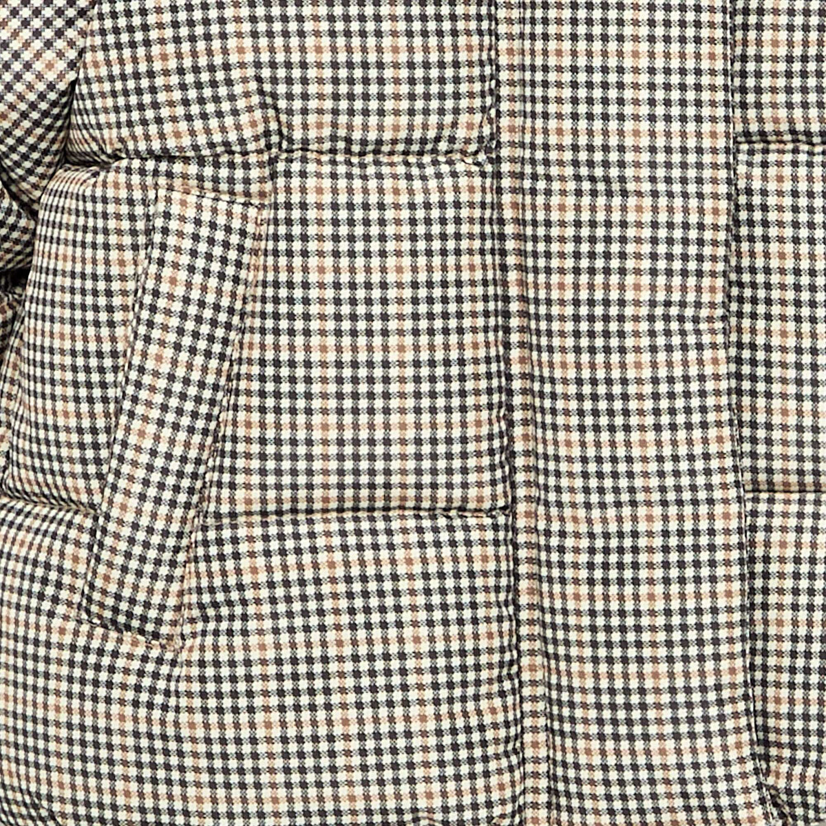 Quilted Hooded Puffer Jacket BROWN
