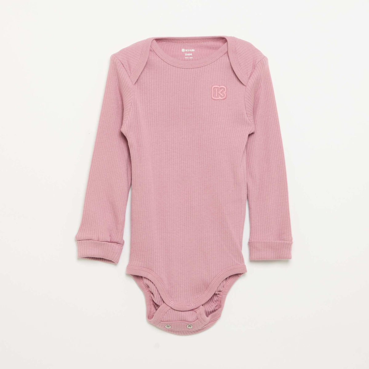 Set of 3 Grow-With-Me Bodysuits - Kiabi PINK