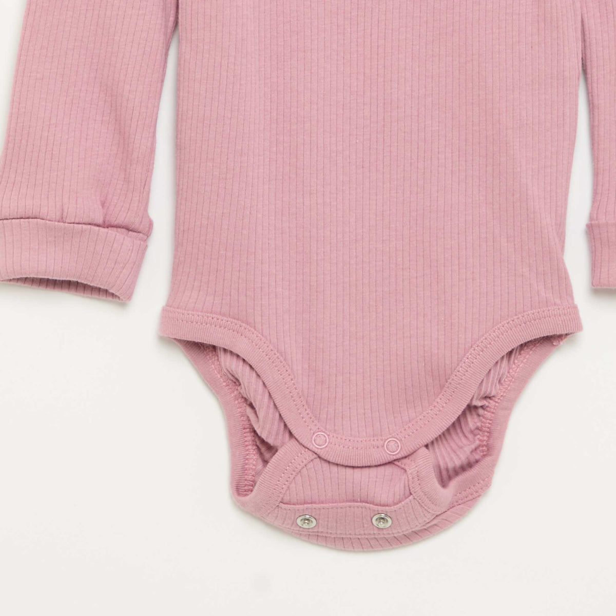 Set of 3 Grow-With-Me Bodysuits - Kiabi PINK