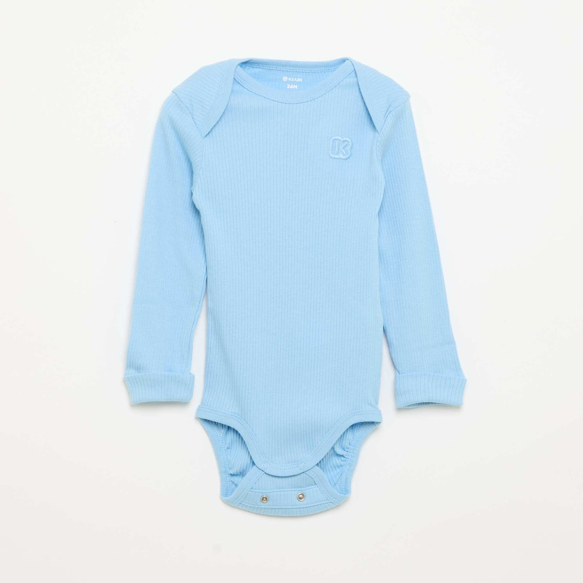 Set of 3 Grow-With-Me Bodysuits - Kiabi BLUE