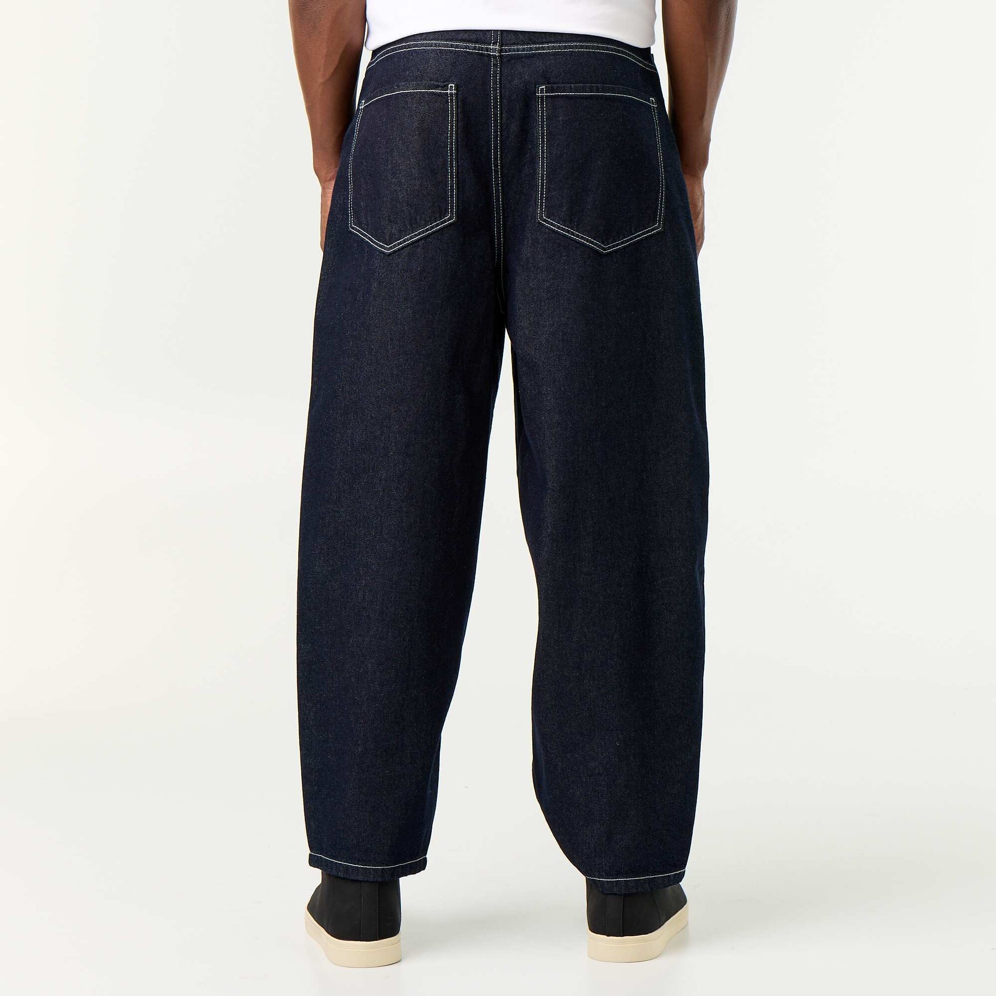 Wide-leg 5-pocket jeans BLUE