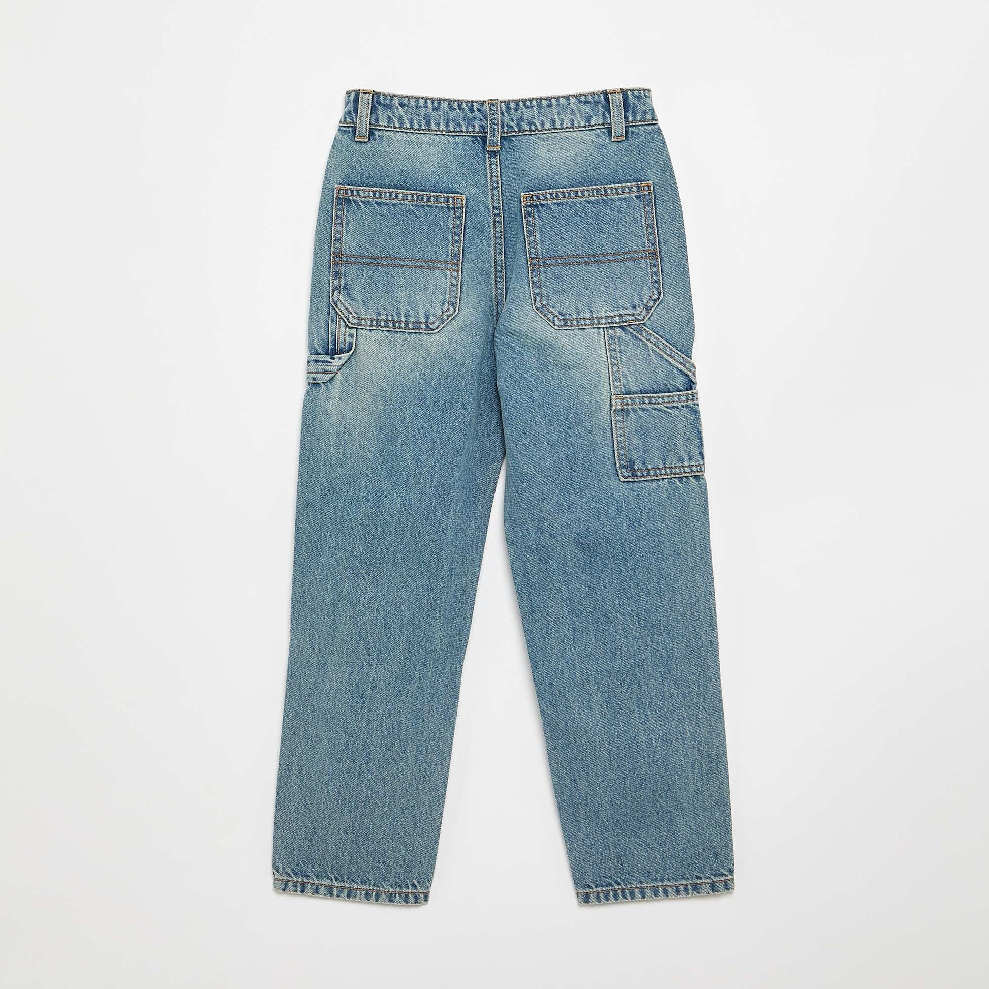 Wide-leg carpenter jeans BLUE