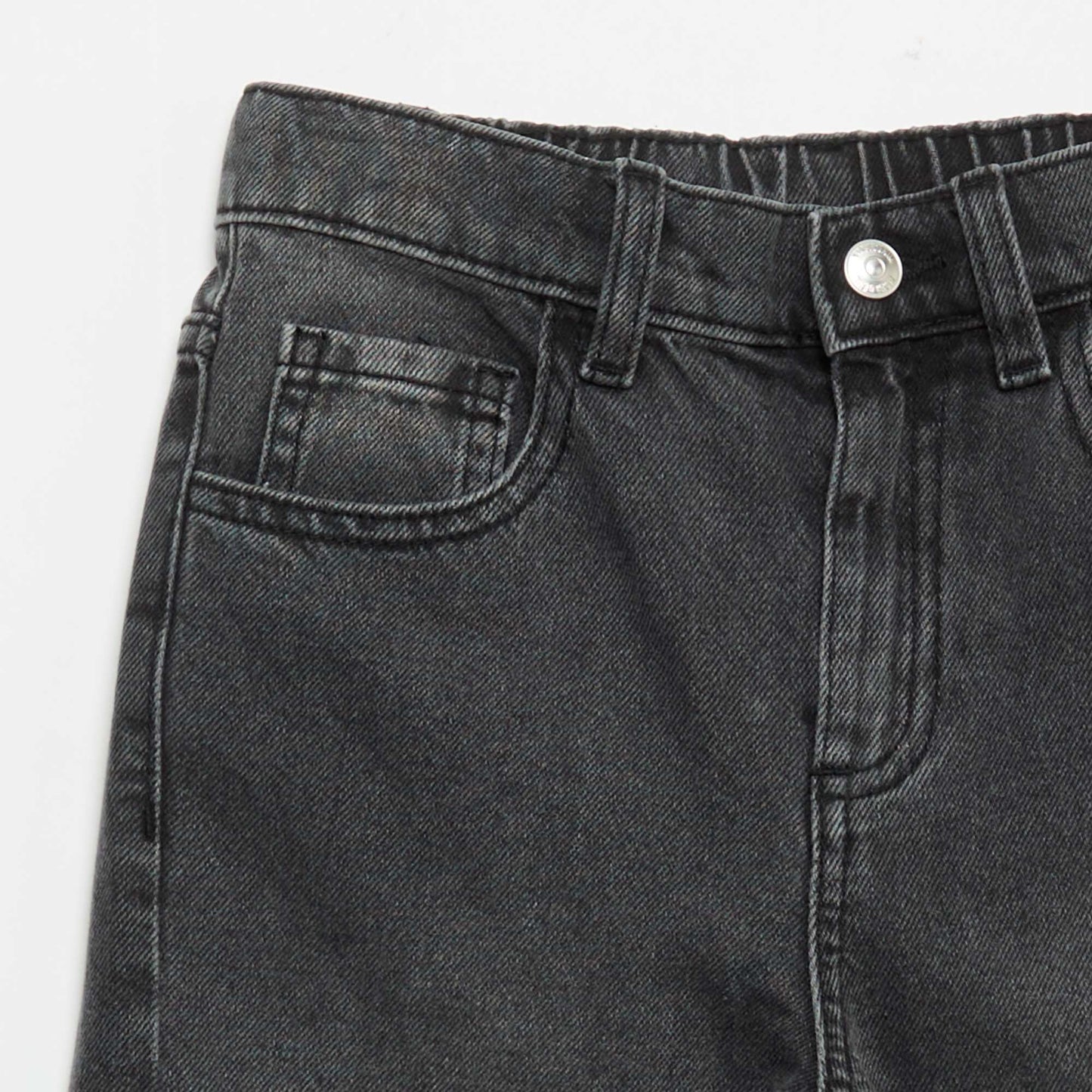 Embroidered Wide Leg Trousers GREY