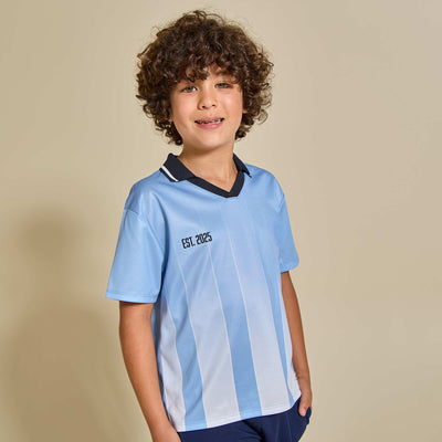 Oversized Football T-shirt BLUE