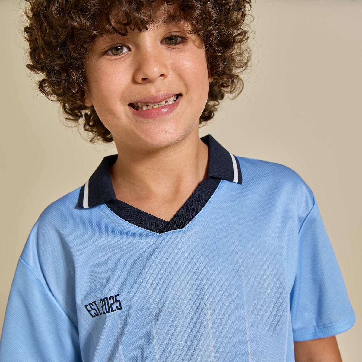 Oversized Football T-shirt BLUE
