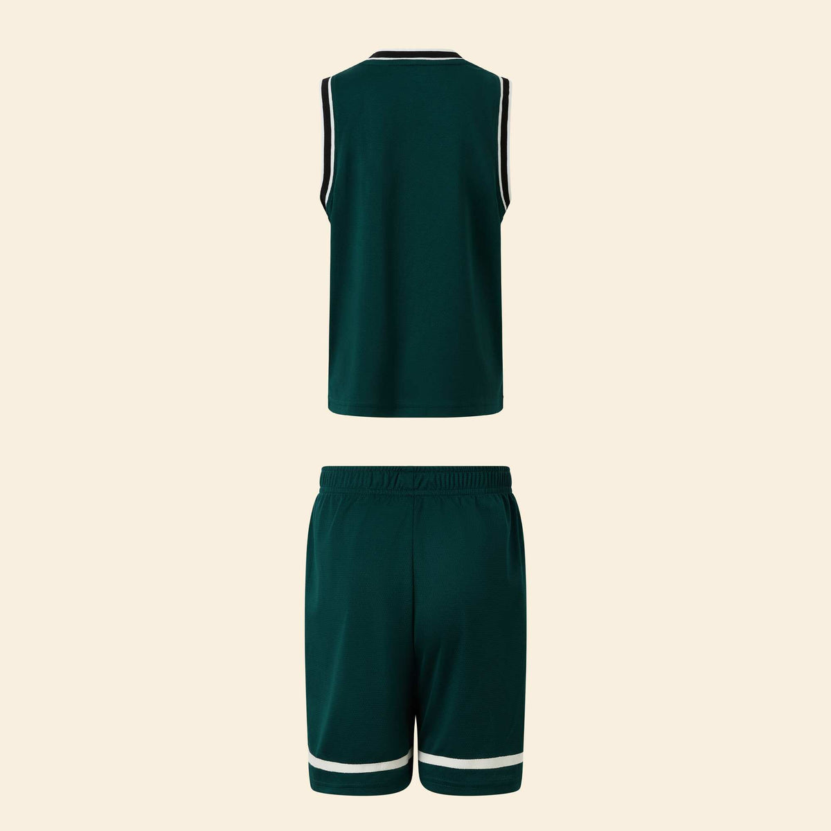 Tank top + shorts sports set GREEN