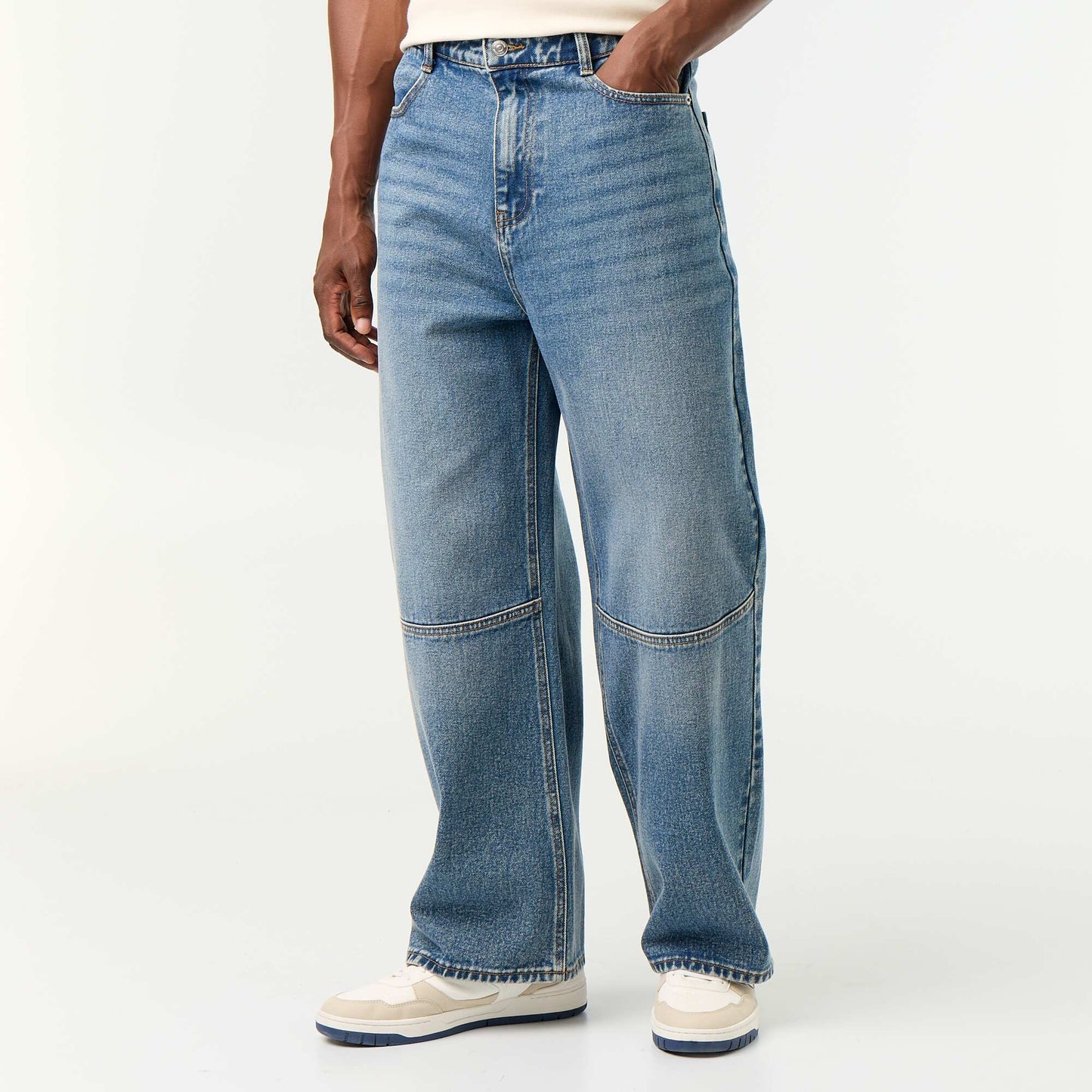 Loose fit 5-pocket jeans BLUE