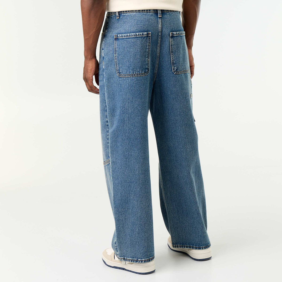 Loose fit 5-pocket jeans BLUE