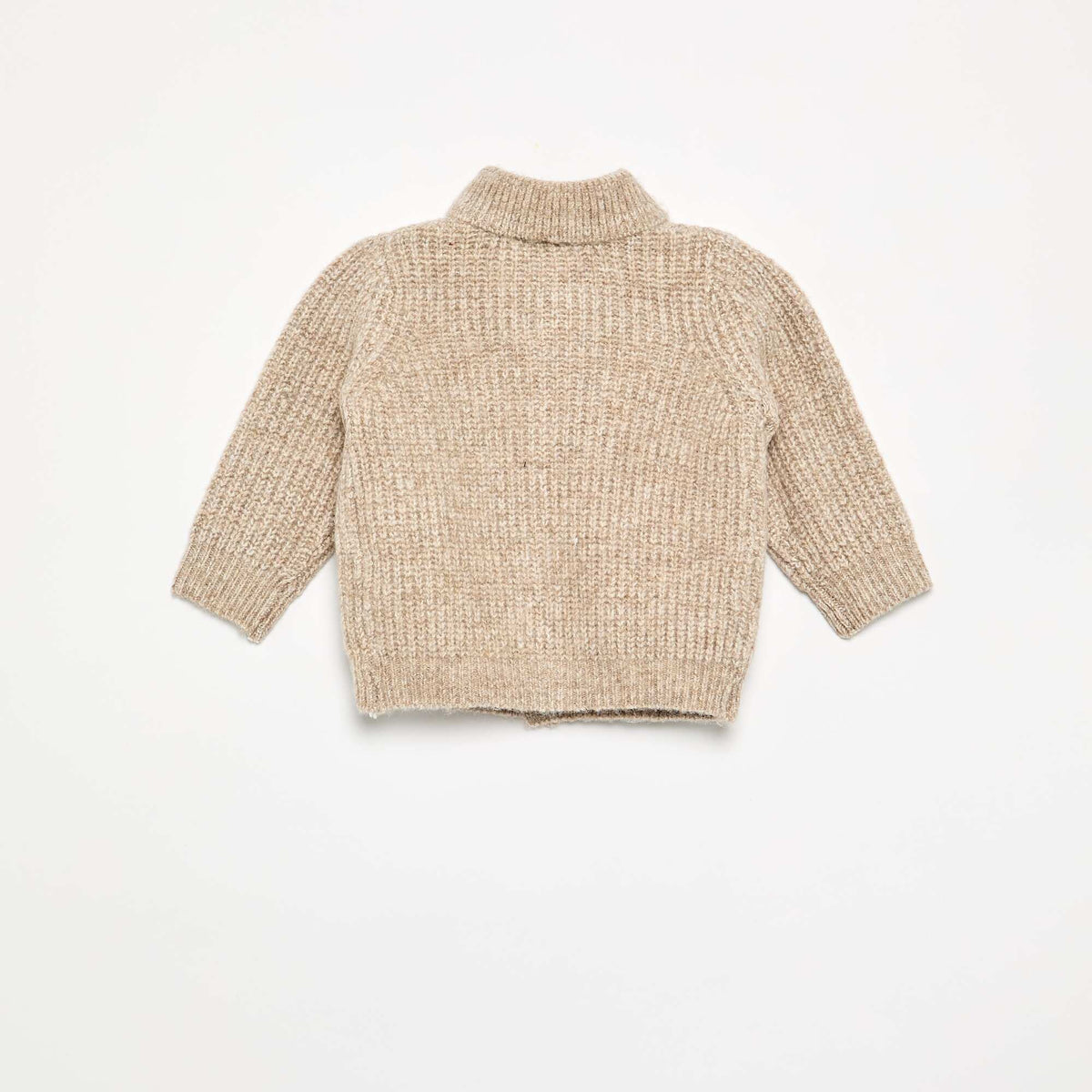 'Simba' 'Disney' Cardigan with Embroidery BEIGE