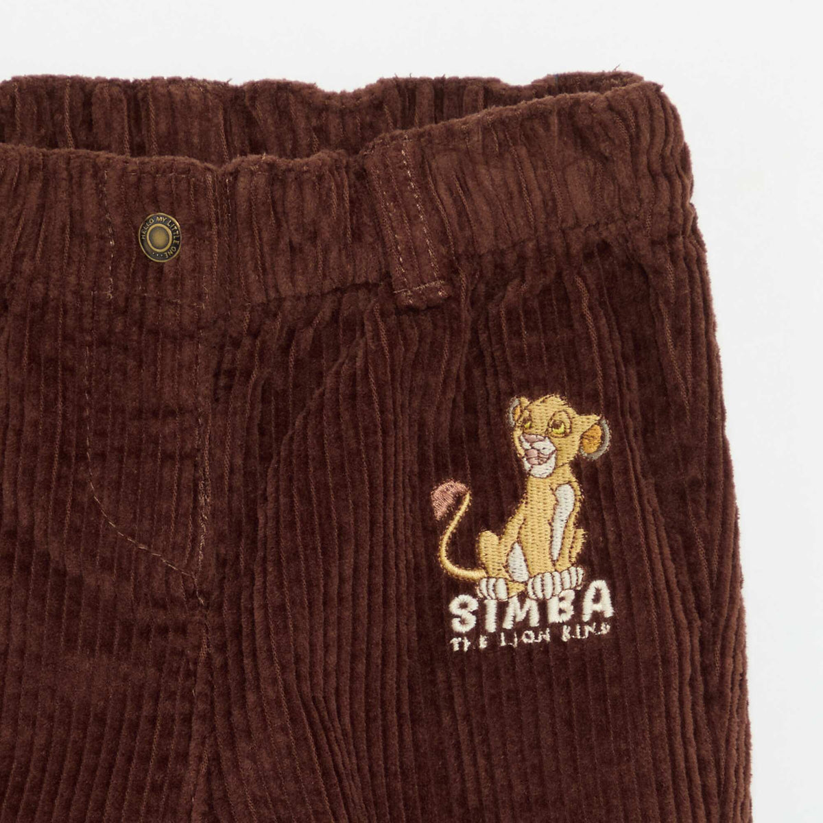Disney Velvet Trousers BROWN