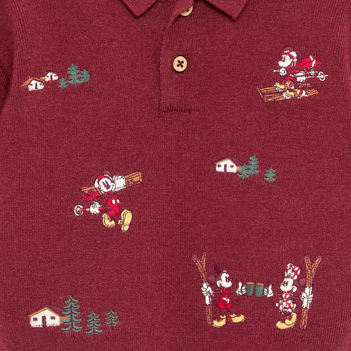 'Disney' 2-piece set - Sweater + pants RED