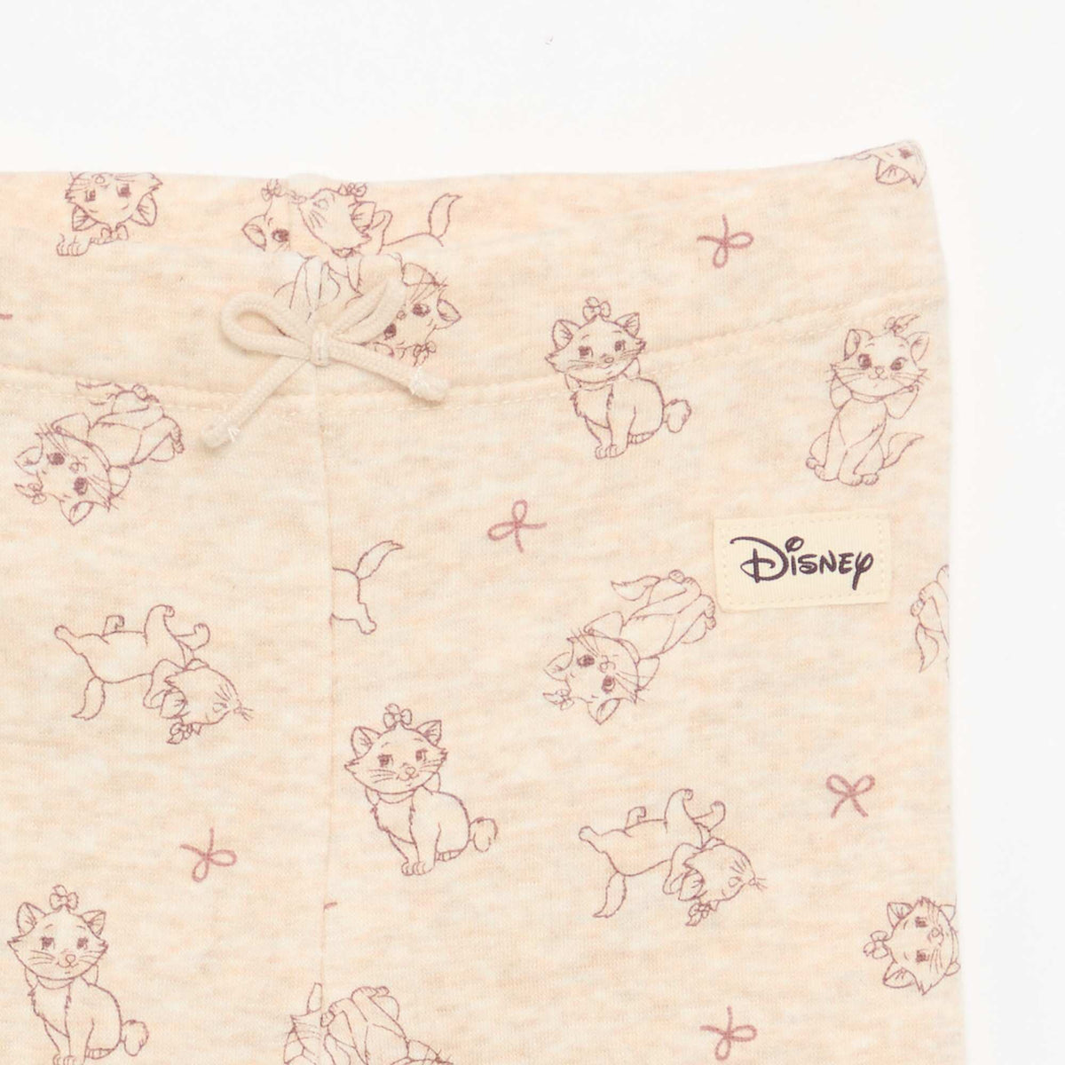 Printed 'Disney' Leggings BEIGE