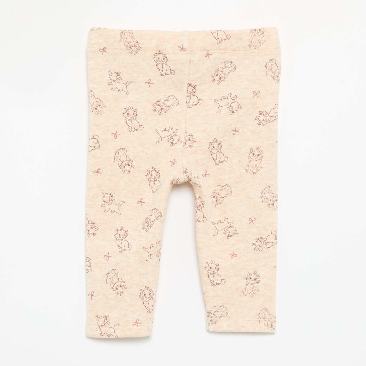 Printed 'Disney' Leggings BEIGE