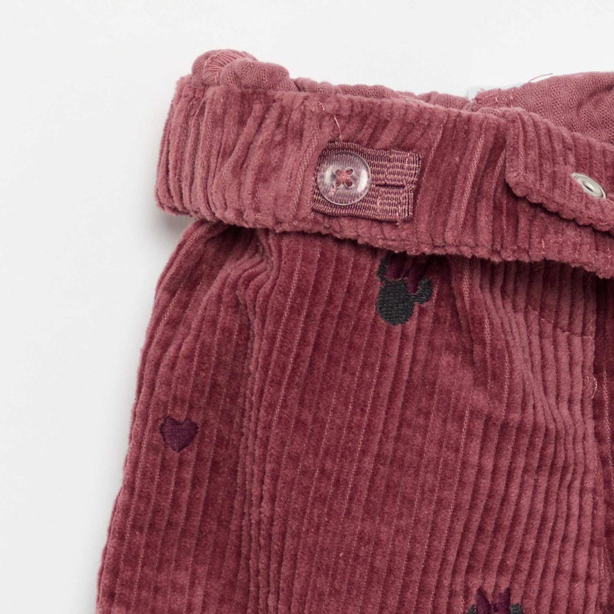 Disney' 'Minnie' Corduroy Baby Pants PINK