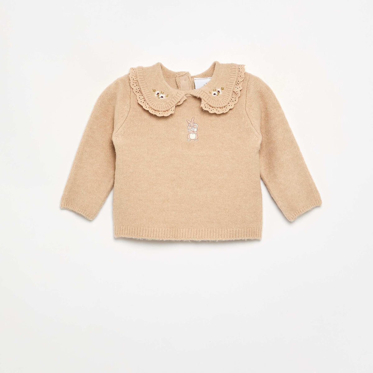 'Disney' 2-piece Knitted Set - Sweater + Leggings BEIGE