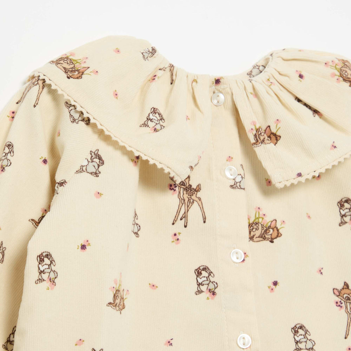 'Disney' 'Bambi' 2-Piece Set - Shirt + Leggings BEIGE