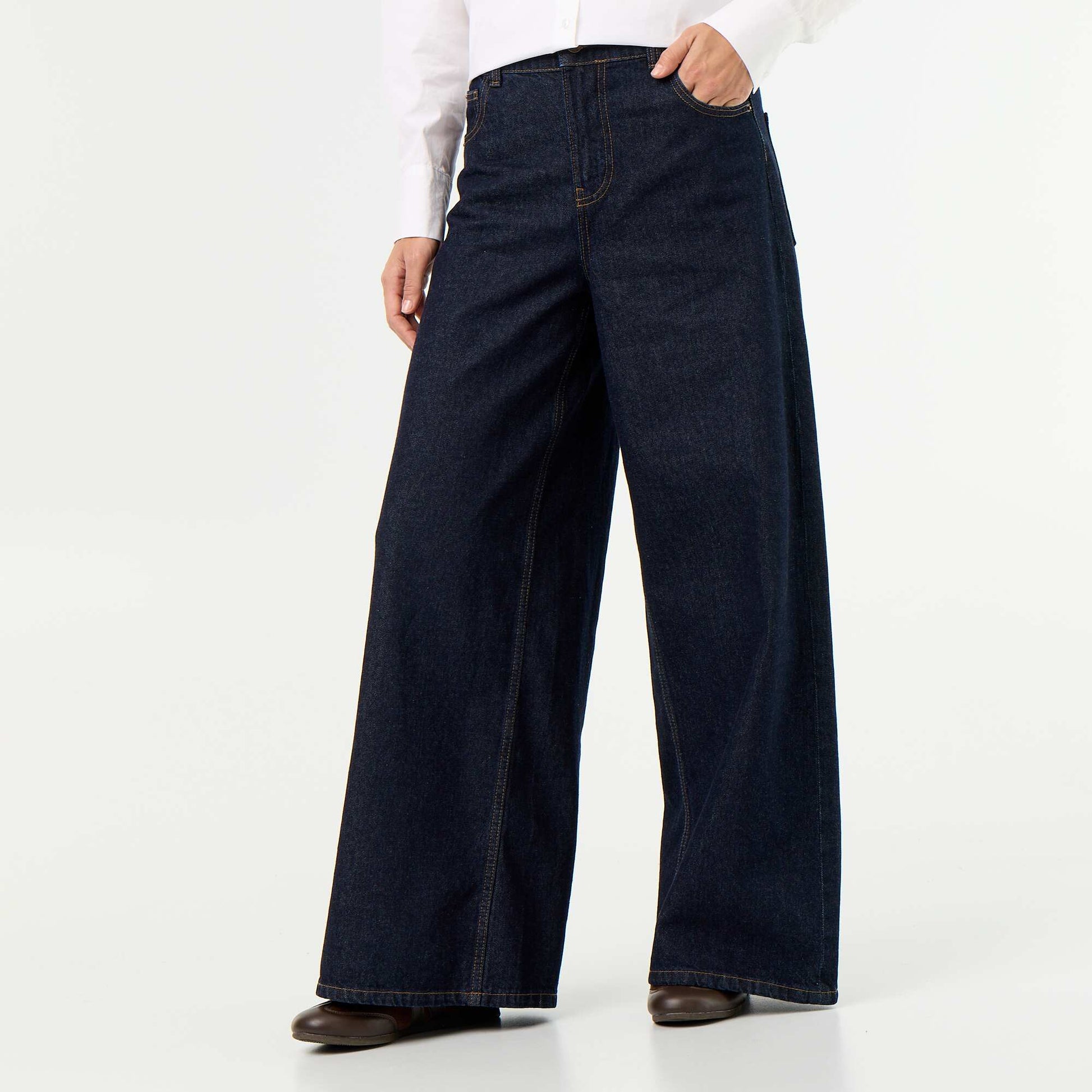 Wide leg jeans BLUE